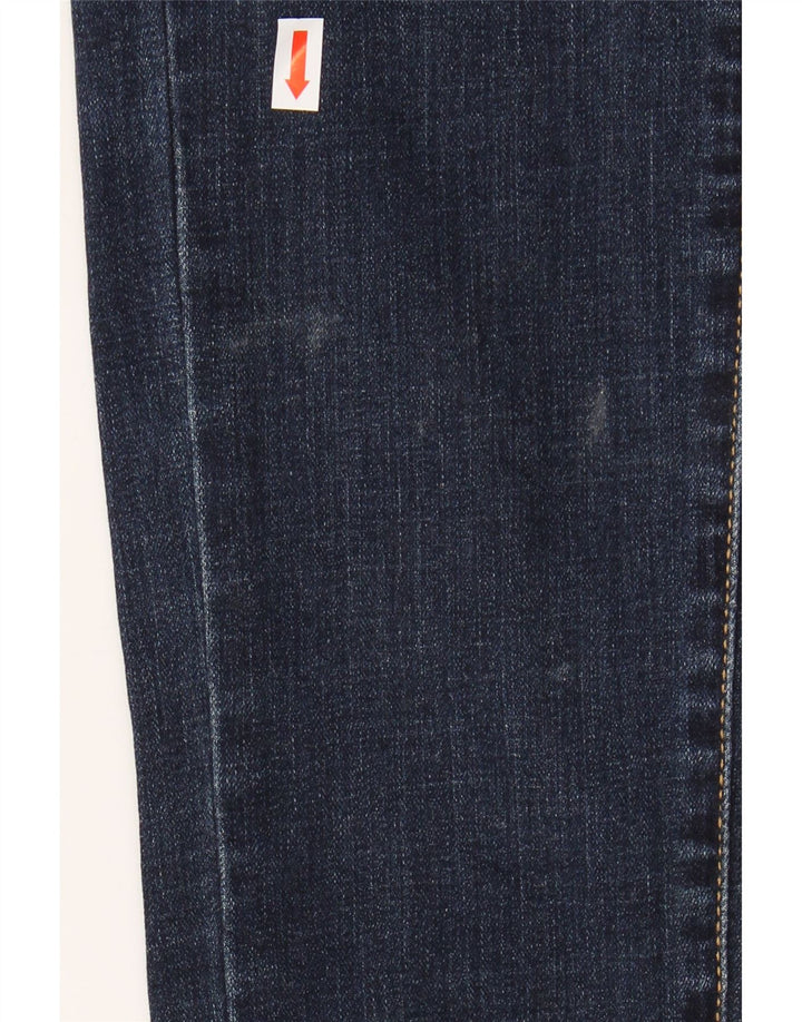 LEVI'S Dame 710 Super Skinny Jeans W32 L30 Blå Bomuld