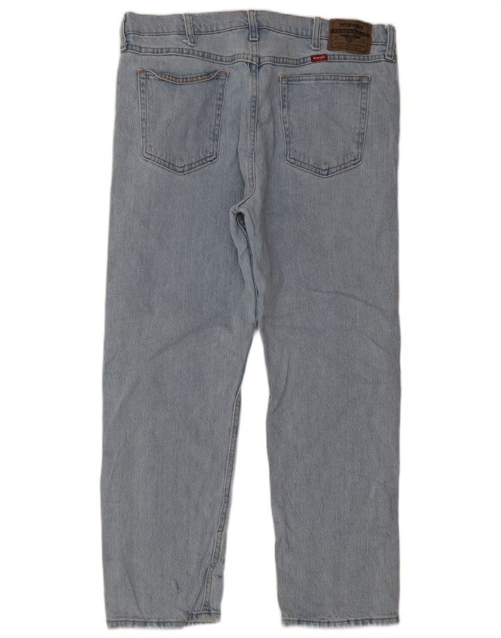 Wrangler Straight Jeans til mænd W36 L29 blå bomuld