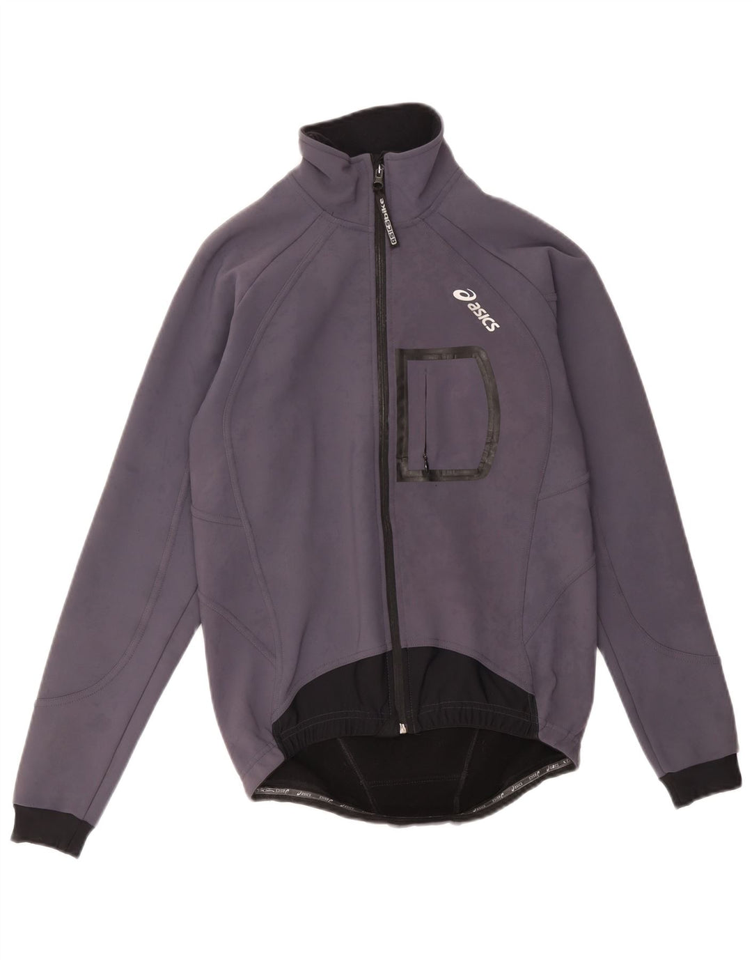 Asics Herre grafisk træningsdragt Topjakke Lille grå Colourblock Polyester