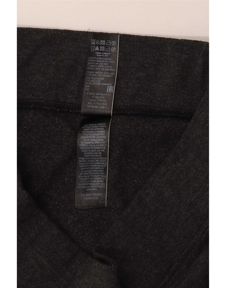 Marks & Spencer Womens Leggings UK 14 Large Grå Polyester