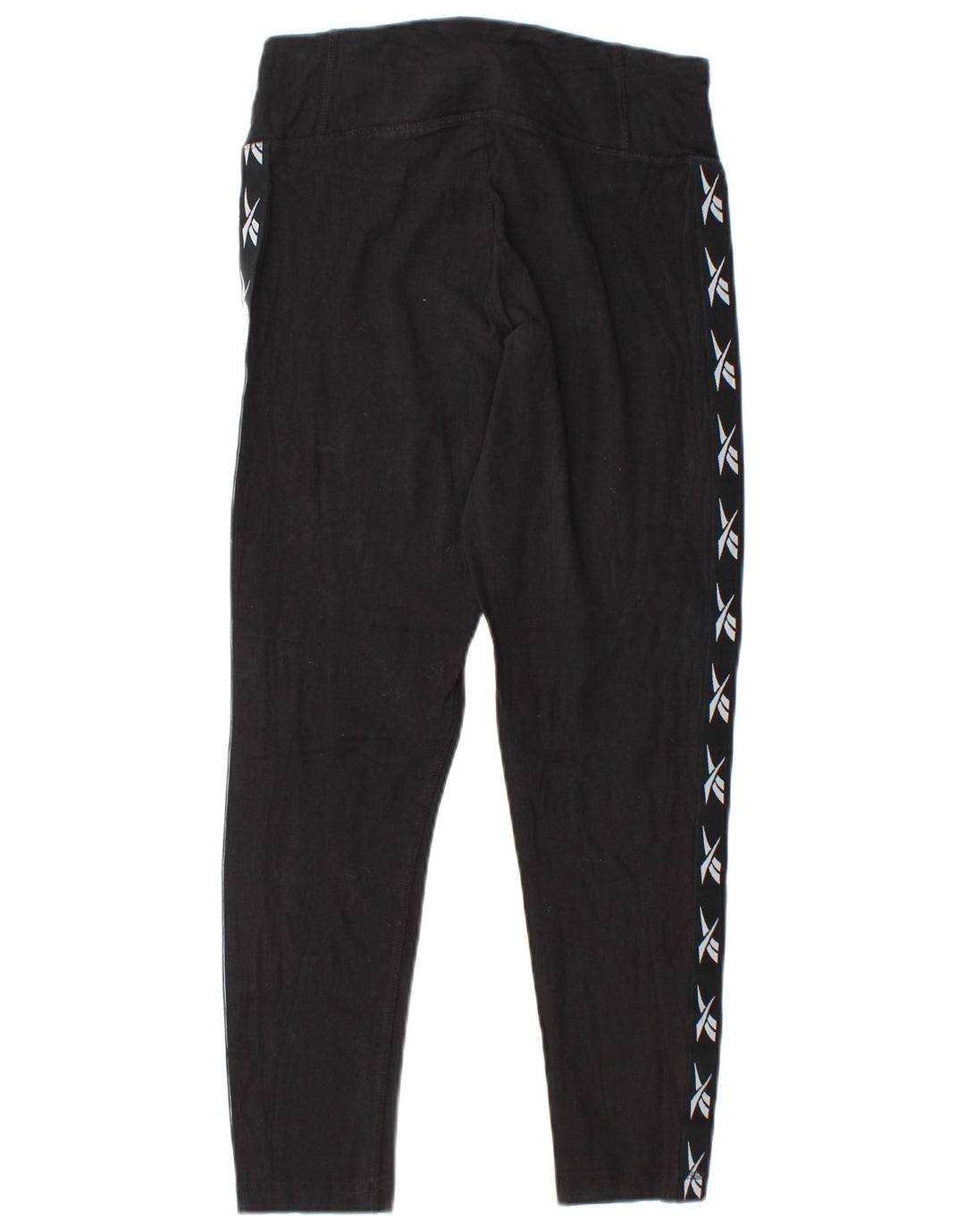 REEBOK Grafiske Leggings til kvinder UK 12/14 Medium Sort