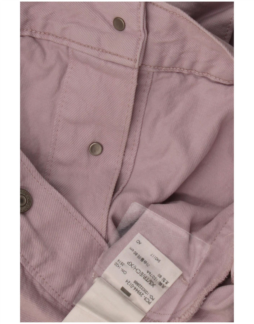 LEVI'S Dame denimjakke UK 6 XS Lilla Bomuld