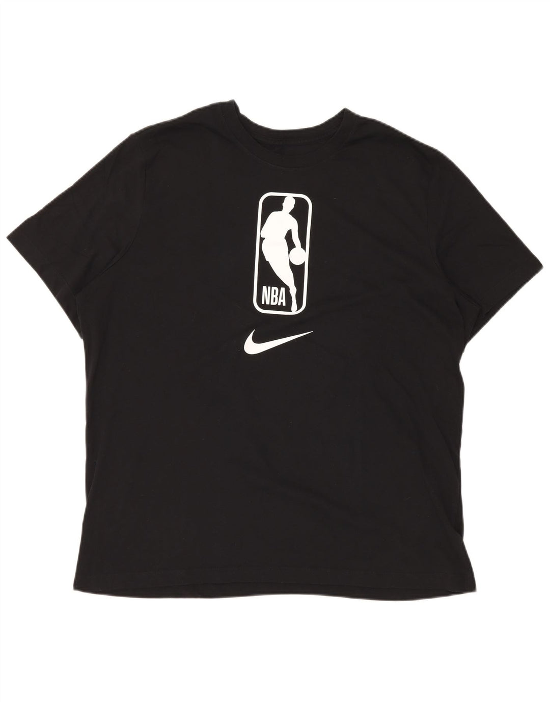 NIKE Herre NBA Grafisk T-Shirt Top 2XL Sort
