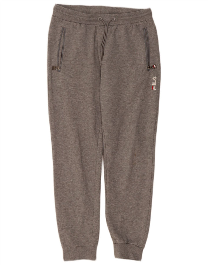Fila træningsdragt til kvinder Joggers UK 14 Medium Grey Bomuld