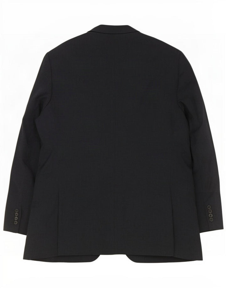 Marks & Spencer Herre lang 2-knaps blazerjakke UK 48 2XL Grå uld