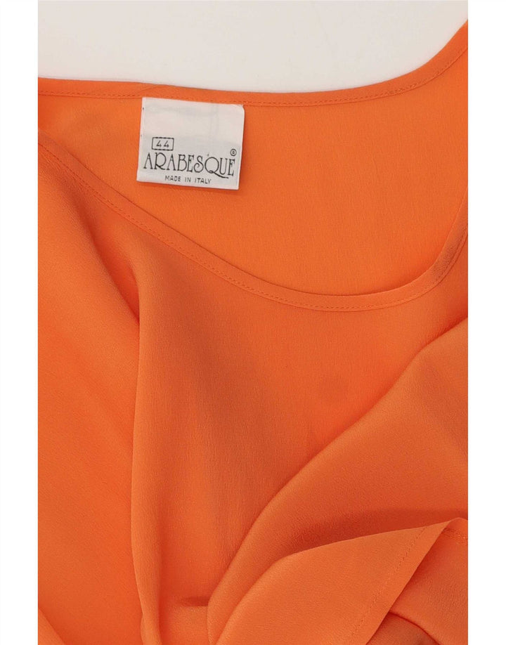 Vintage damebluse Top IT 44 Medium Orange