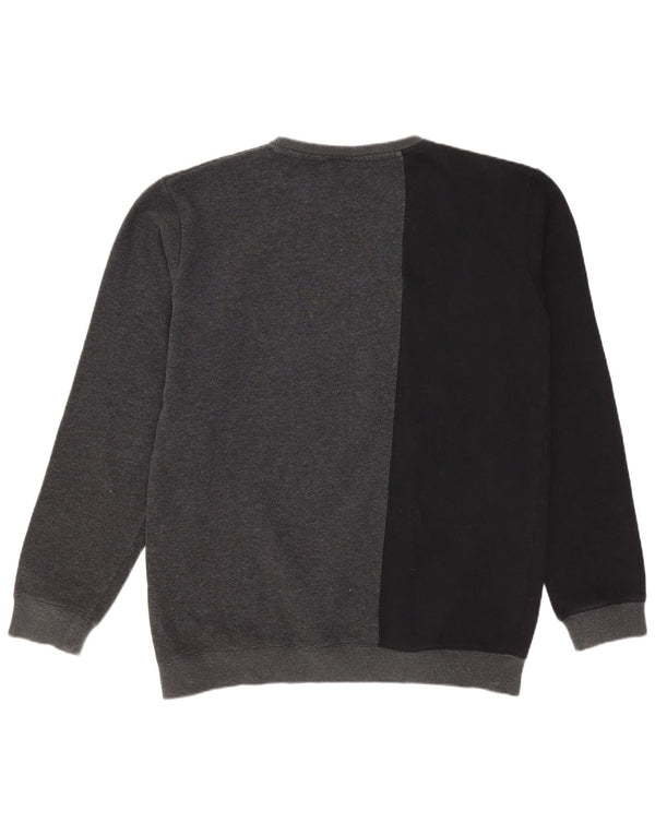 Fila Boys Grafisk Sweatshirt Jumper 15-16 år Grå Colourblock Bomuld