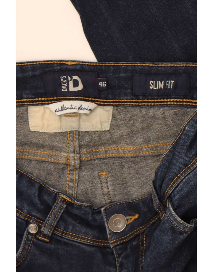 Dacks Slim Jeans til mænd IT 46 Small W30 L29 Marineblå Bomuld
