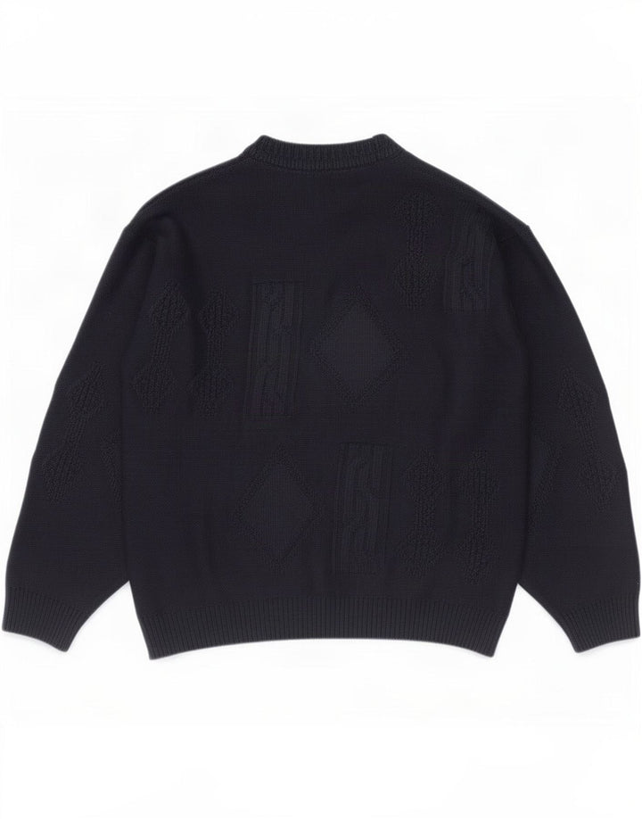 Marks & Spencer Herre St. Michael Crew Neck trøje sweater Medium Navy Blue