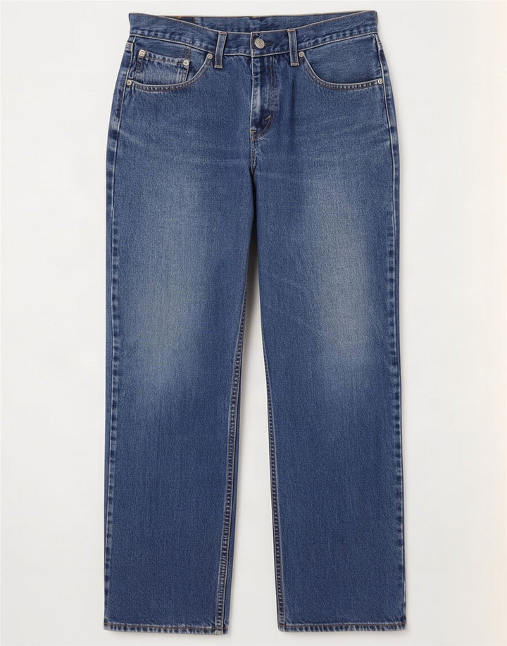 Levi's Dame 751 Straight Jeans W32 L30 Blå Bomuld