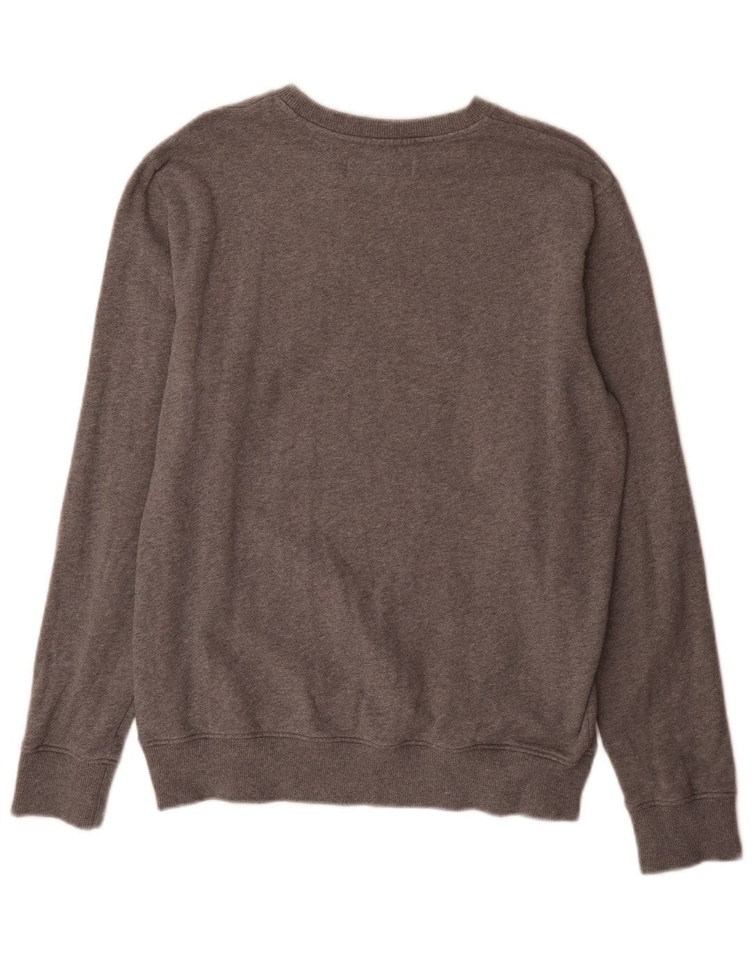 Calvin Klein Jeans Herre Grafisk Sweatshirt Jumper Medium Grå Flecked