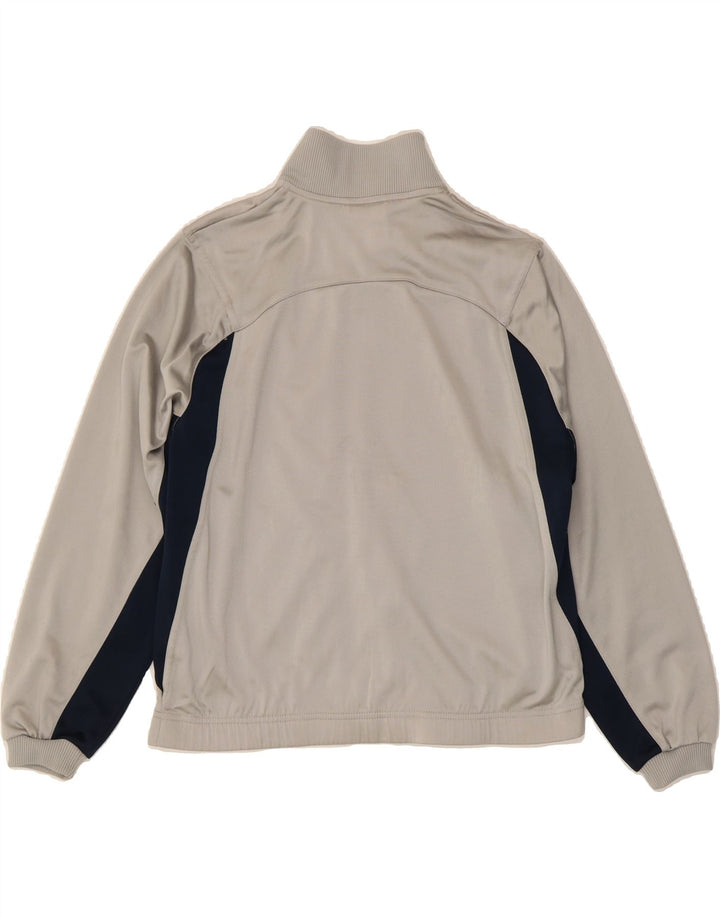 ADIDAS Boys Tracksuit Top Jacket 11-12 Years Grey Colourblock Polyester Vintage Adidas and Second-Hand Adidas from Messina Hembry 