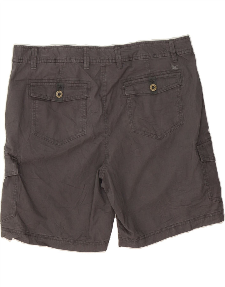 EDDIE BAUER Womens Cargo Shorts US 14 XL W36 Grey Cotton Vintage Eddie Bauer and Second-Hand Eddie Bauer from Messina Hembry 