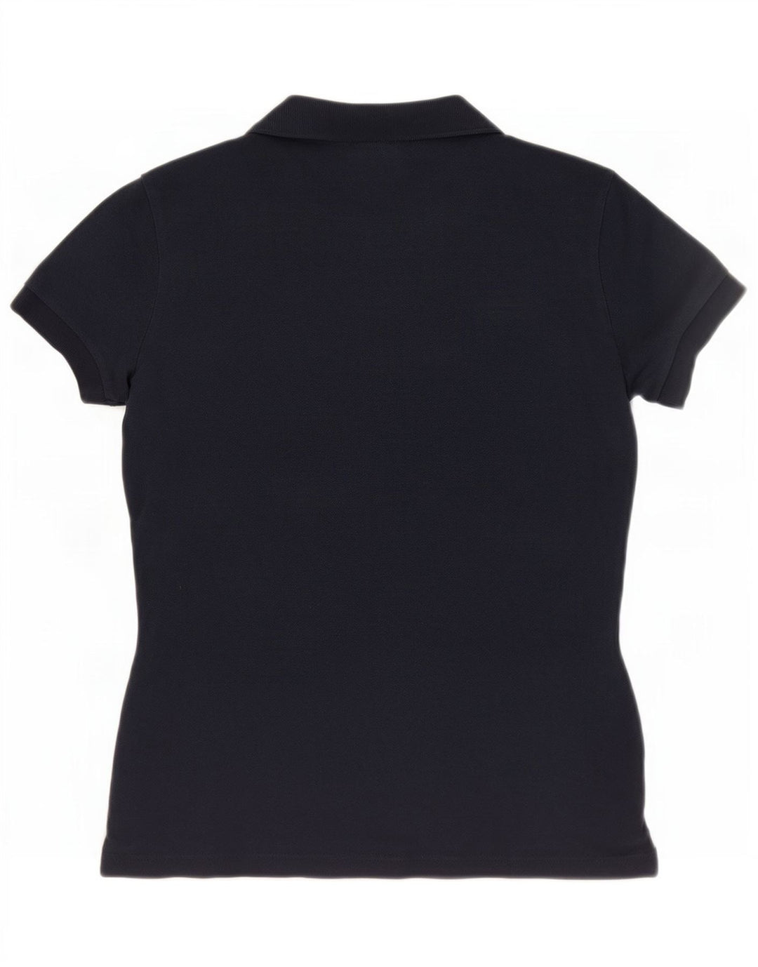 Lacoste Dame Polo Shirt Størrelse 38 Medium Navy Blue Bomuld