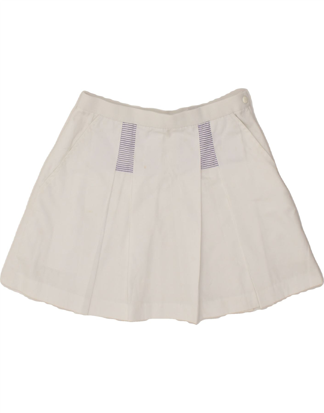 FILA Womens Mini Skirt IT 42 Medium W25  White Vintage Fila and Second-Hand Fila from Messina Hembry 