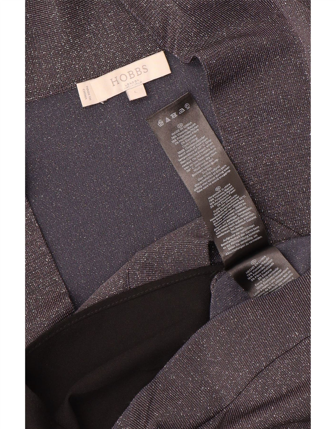 Hobbs Dame V-hals sweater UK 16 Large Grå