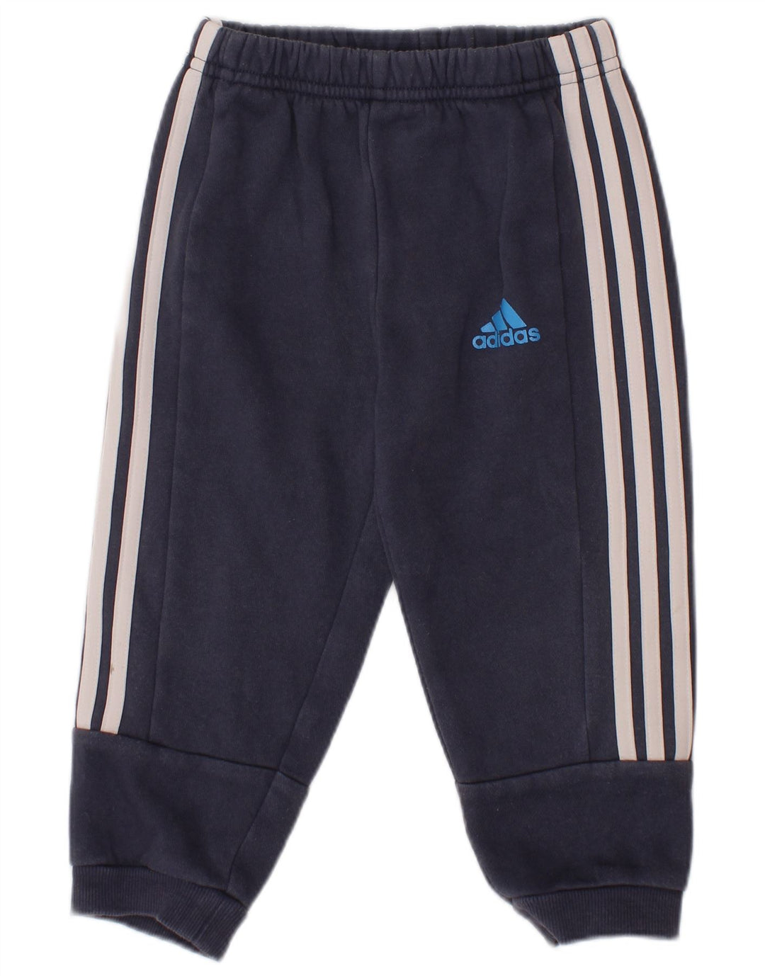 ADIDAS Baby Boys Grafisk hel træningsdragt 12-18 måneder Navy Blue Colourblock