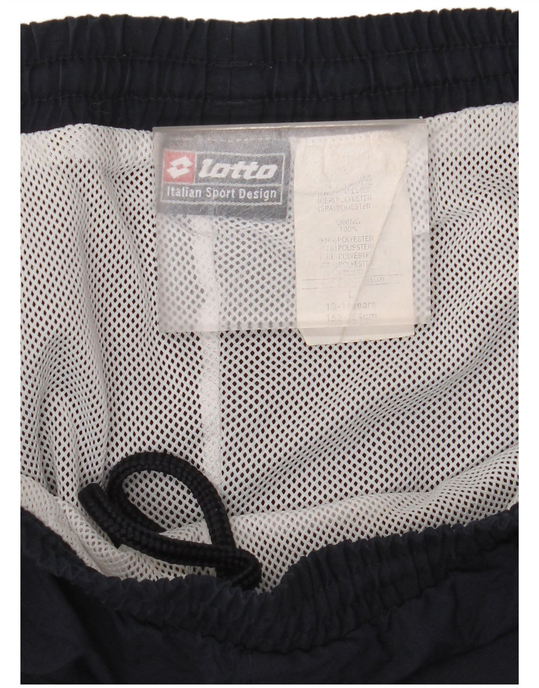 Lotto Drenge Træningsdragt Bukser 13-14 År Large Navy Blue Polyester