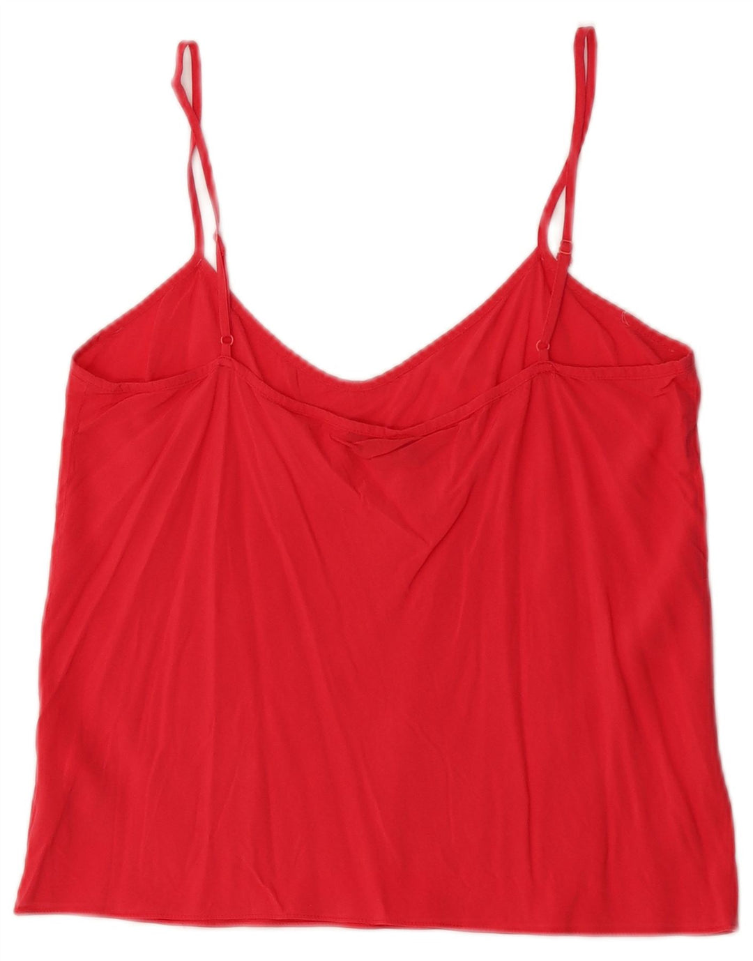 Max & Co. Dame Cami Top UK 10 Lille rød viskose