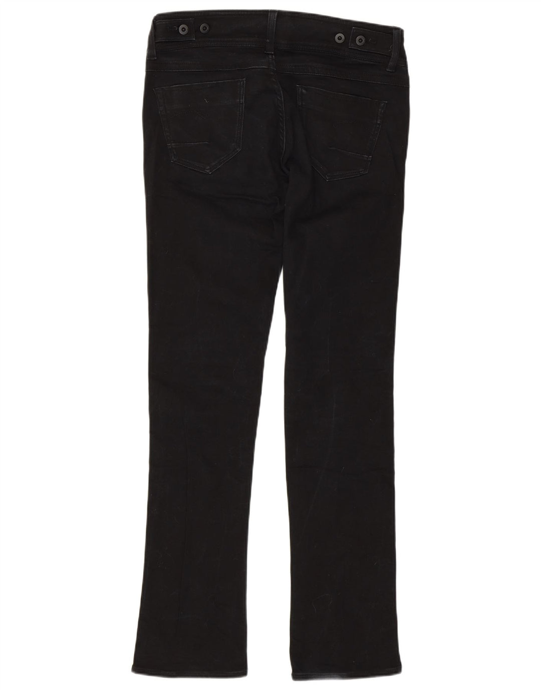 G-STAR Womens Skinny Bootcut Jeans W29 L32 Black Cotton