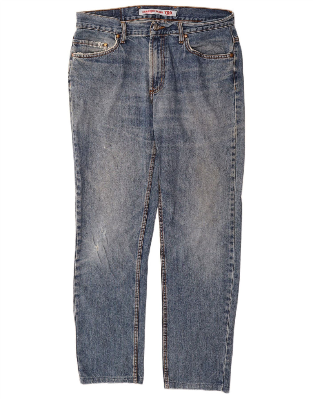 Carrera Herre 700 Regular Slim Jeans IT 48 Medium W33 L30 Blå Bomuld