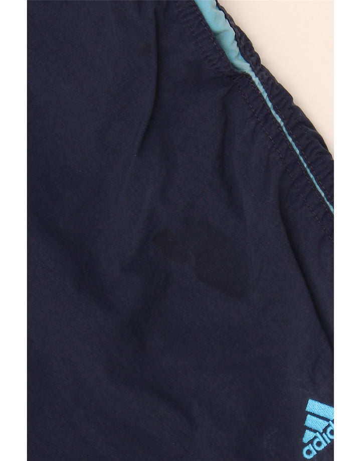ADIDAS Mens Sport Shorts 2XL Navy Blue Polyester Vintage Adidas and Second-Hand Adidas from Messina Hembry 