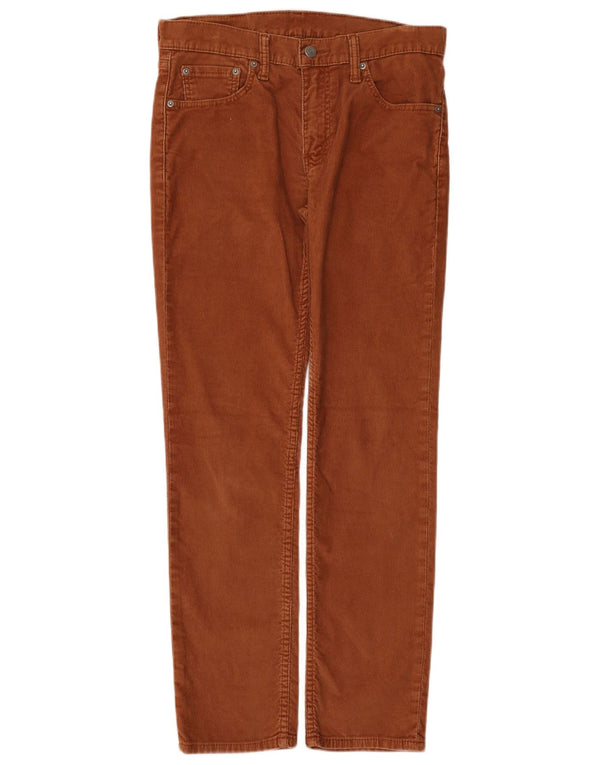 Levi's Herre 511 Slim Corduroy Bukser W30 L30 Brun Bomuld