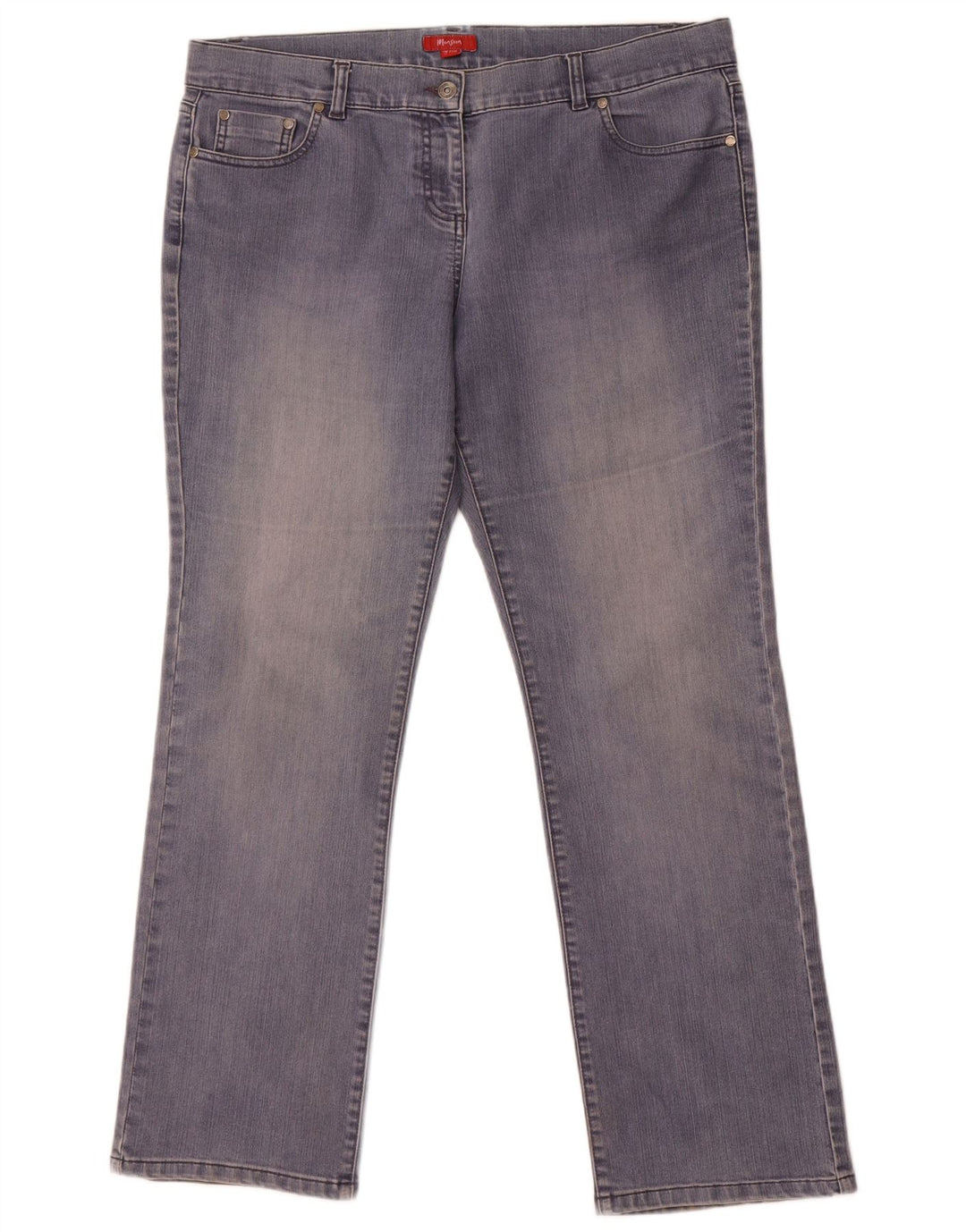 Monsoon Dame Straight Jeans UK 16 Large W38 L31 Blue Cotton