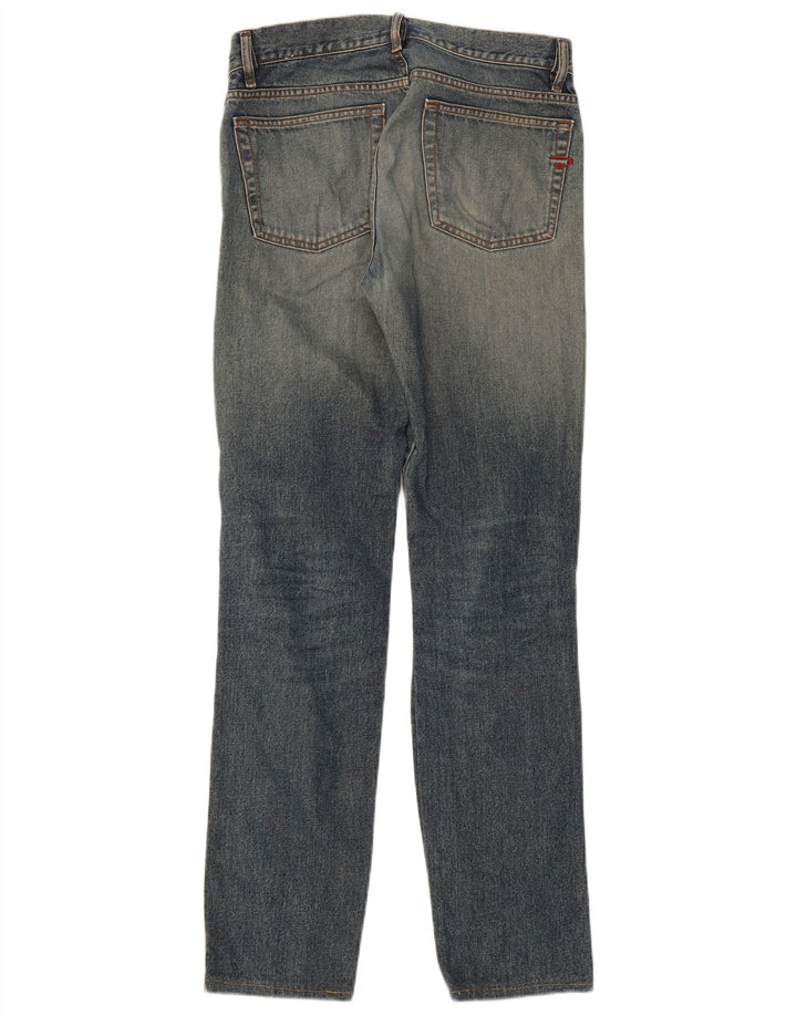 Diesel Straight Jeans til mænd W31 L31 Marineblå Bomuld
