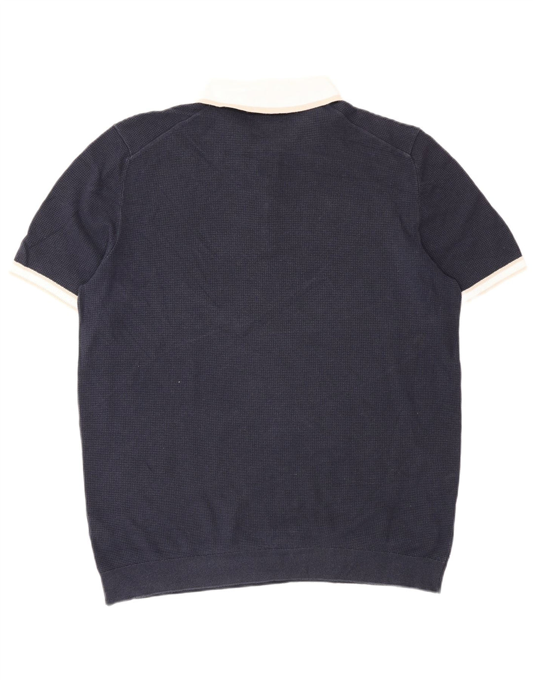Marks & Spencer Polo Shirt til mænd XL Marineblå Colourblock Bomuld
