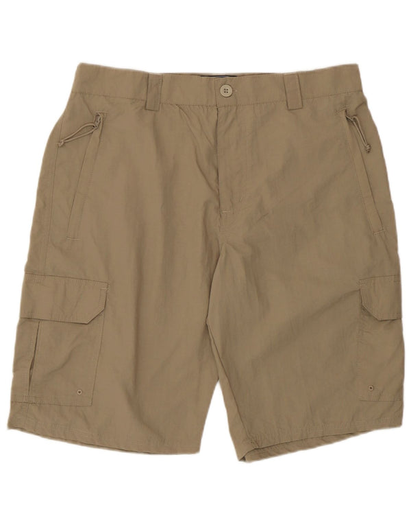 Mountain Warehouse Herre Cargo Shorts W32 Medium Beige Polyamid