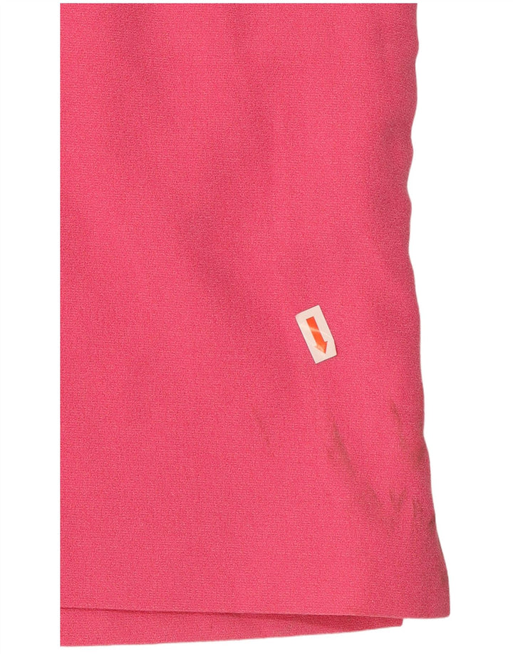 Hugo Boss Womens Sheath Dress UK 8 Small Pink Polyester