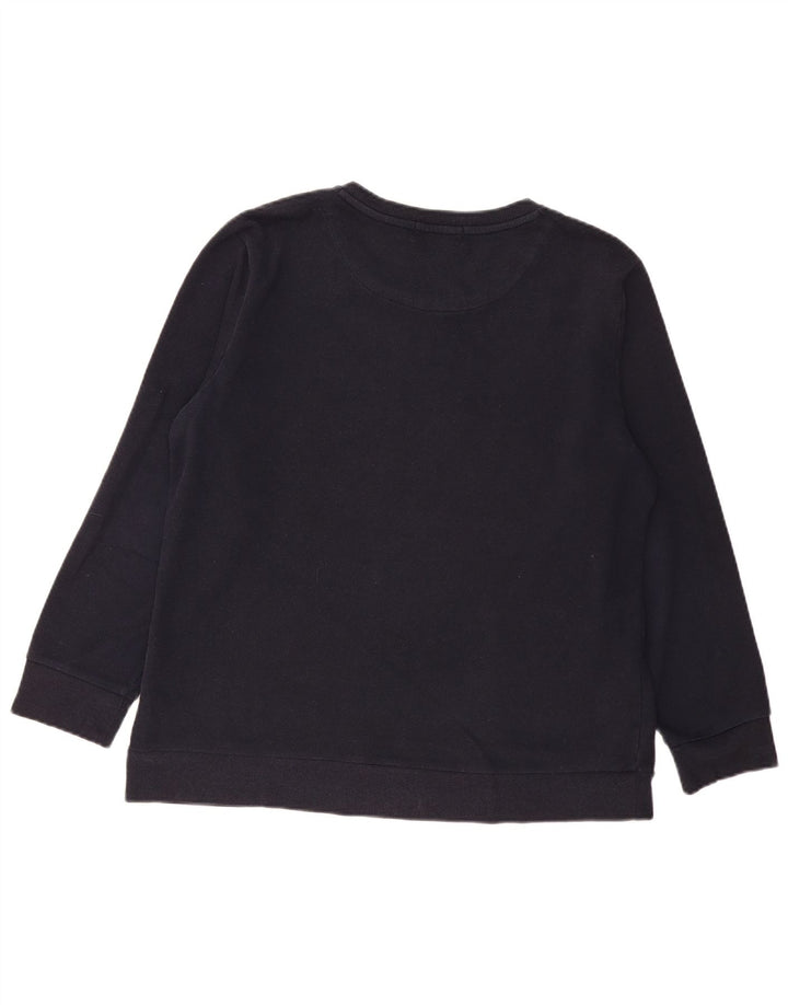 Dkny Herre Grafisk Sweatshirt Jumper Stor Marineblå Bomuld