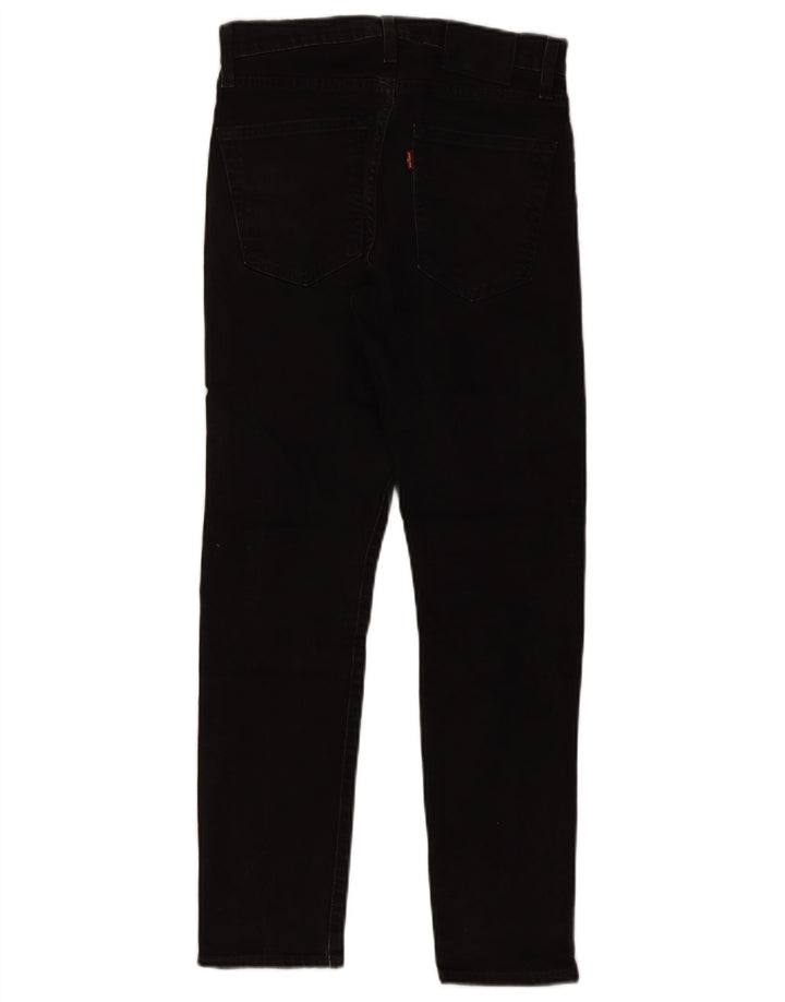 Levi's Skinny Jeans til mænd W30 L30 sort bomuld