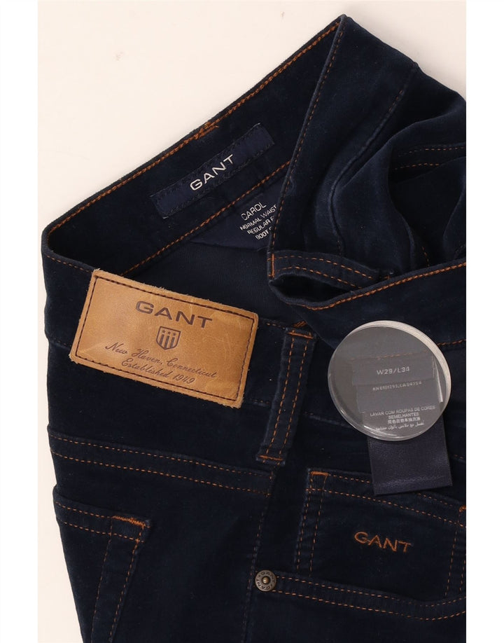 Gant Dame Carol Regular Fit Bootcut Jeans W29 L28 Marineblå Bomuld