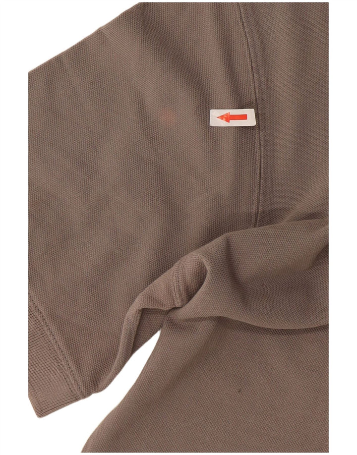 Gas Poloshirt til mænd, stor grå bomuld