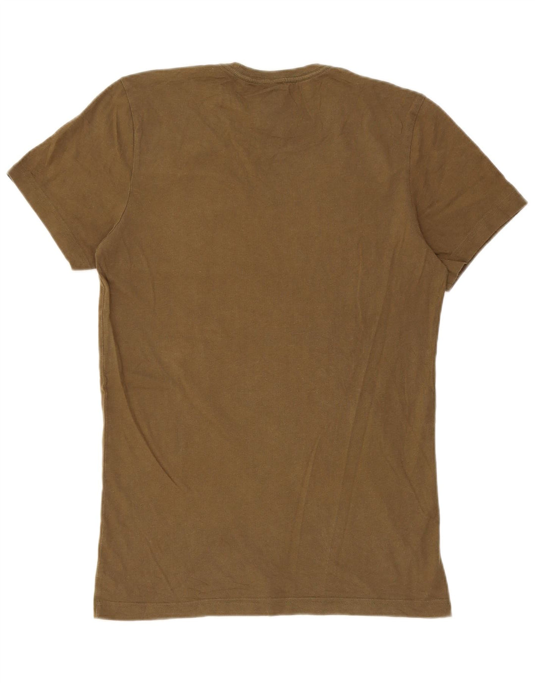 Adidas Herre grafisk T-shirt Top Lille Khaki Bomuld