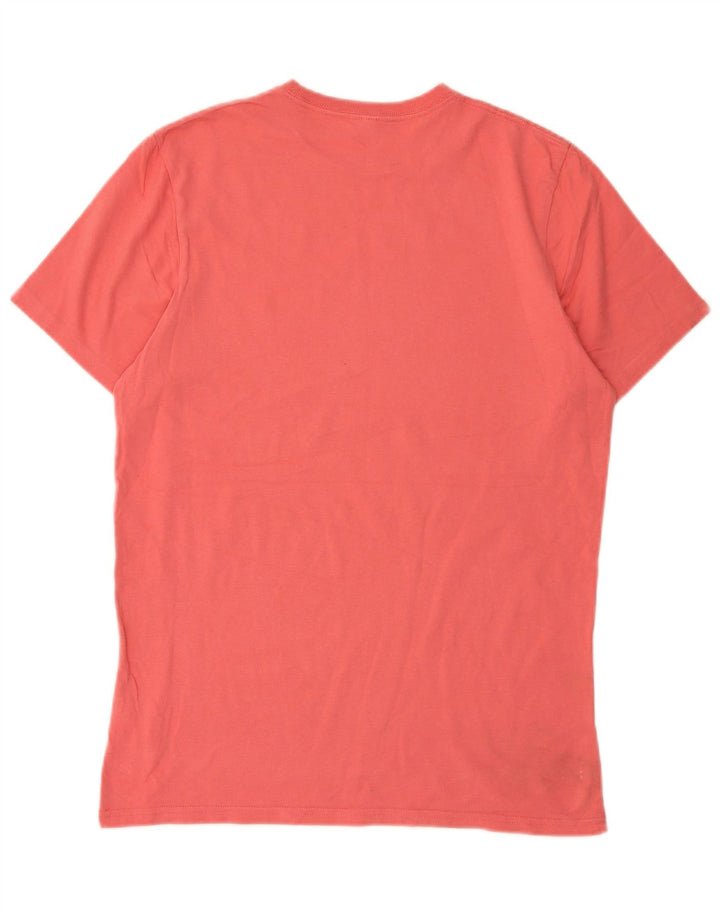 Jack Wills Herre Classic Fit T-shirt Top Medium Pink Bomuld
