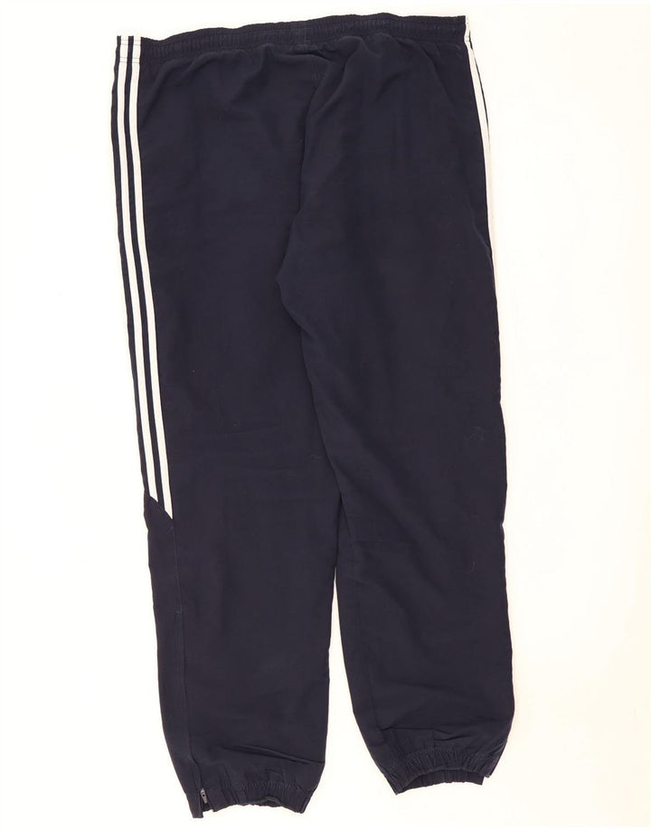 Adidas Herre træningsdragt Bukser Joggers Large Navy Blue Polyester