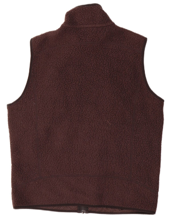 Patagonia Herre Fleece Gilet UK 40 Stor Sort Polyester