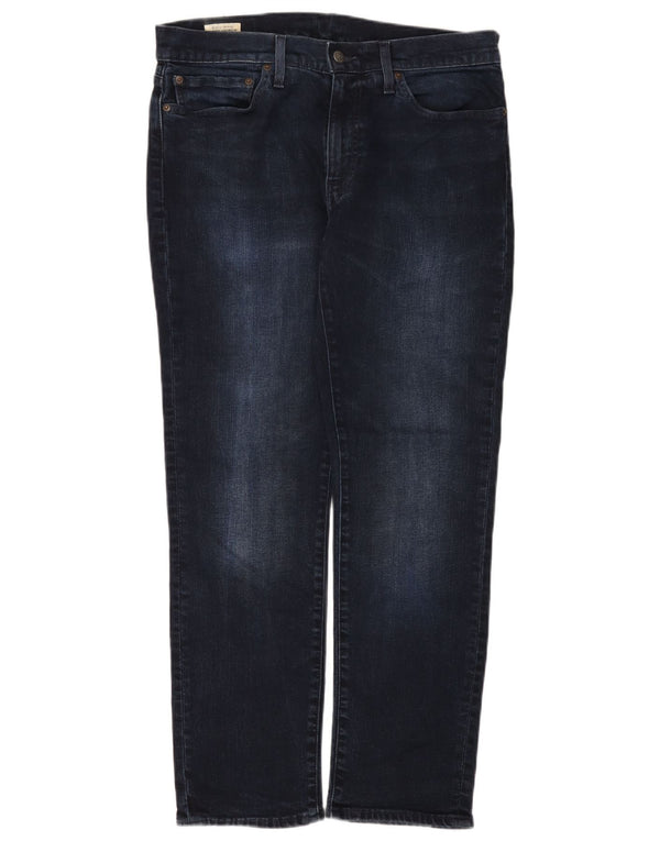 Levi's Herre 511 Slim Jeans W34 L30 Marineblå Bomuld