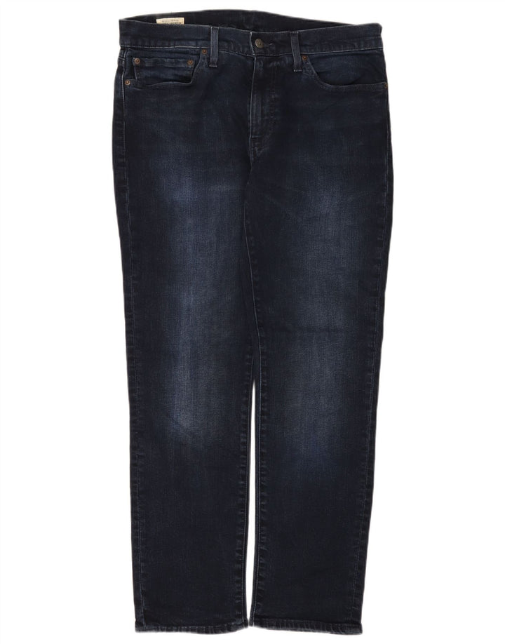 Levi's Herre 511 Slim Jeans W34 L30 Marineblå Bomuld