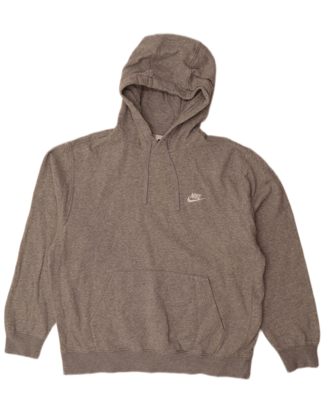 Nike Herre hættetrøje Jumper Large Grå Flecked Bomuld