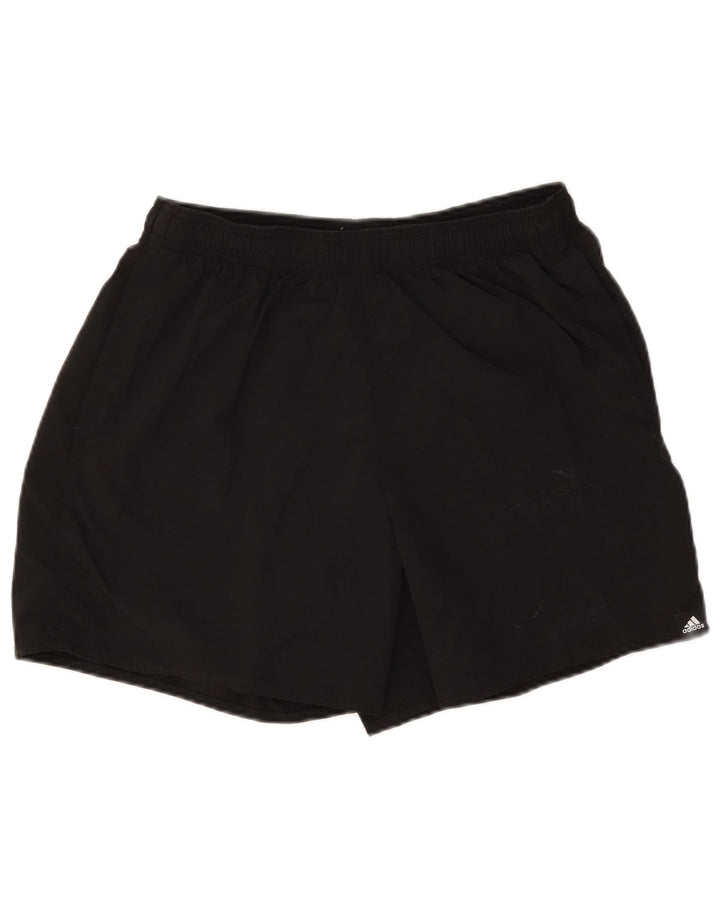 ADIDAS Mens Sport Shorts Large  Black Nylon