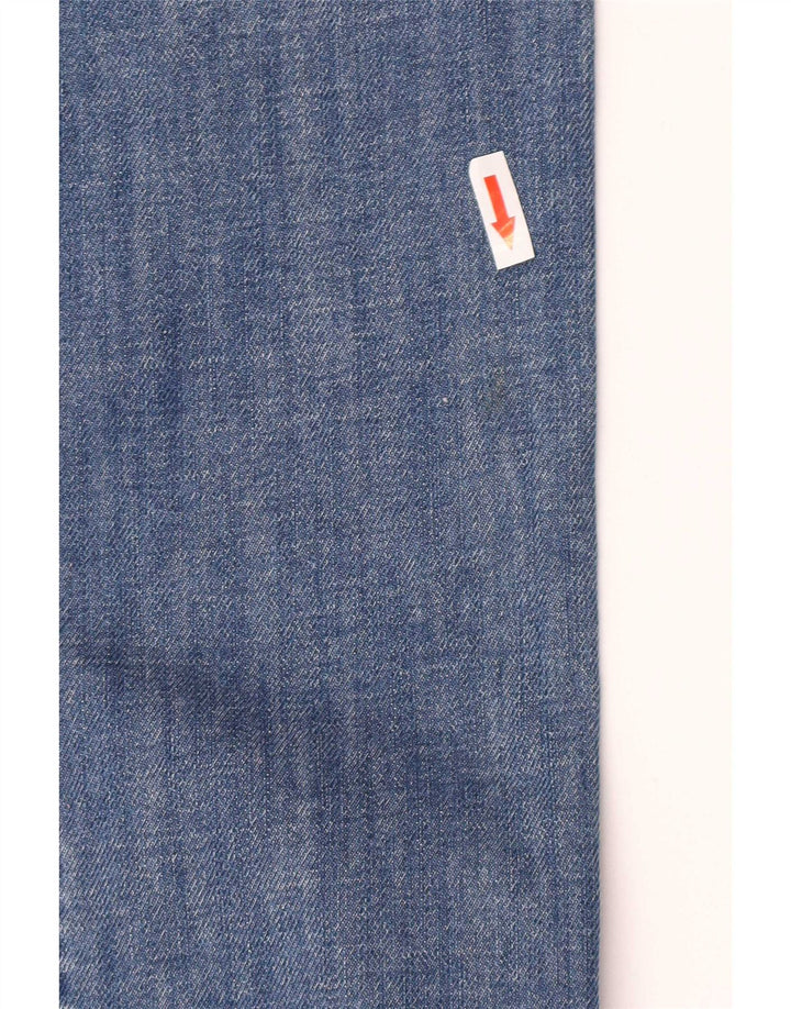 Diesel Dame Matic Distressed Slim Jeans W26 L32 Blå Bomuld