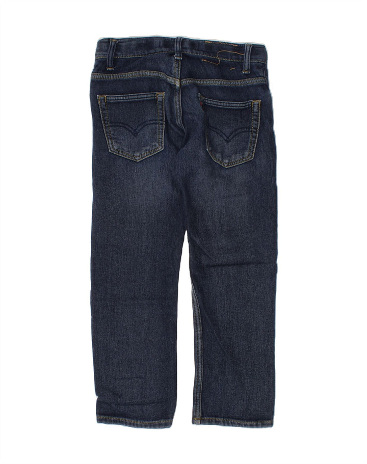 LEVI'S Boys 511 Slim Jeans 7-8 Years W24 L22 Navy Blue Cotton Vintage Levi's and Second-Hand Levi's from Messina Hembry 