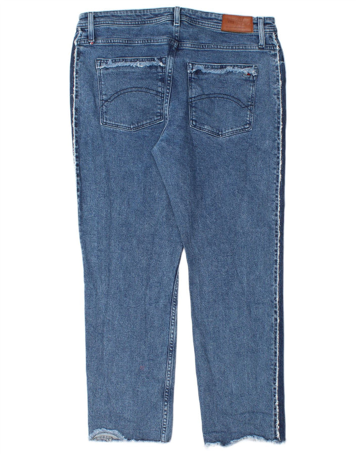 Tommy Hilfiger Dame Slim Jeans W30 L25 Blå Bomuld