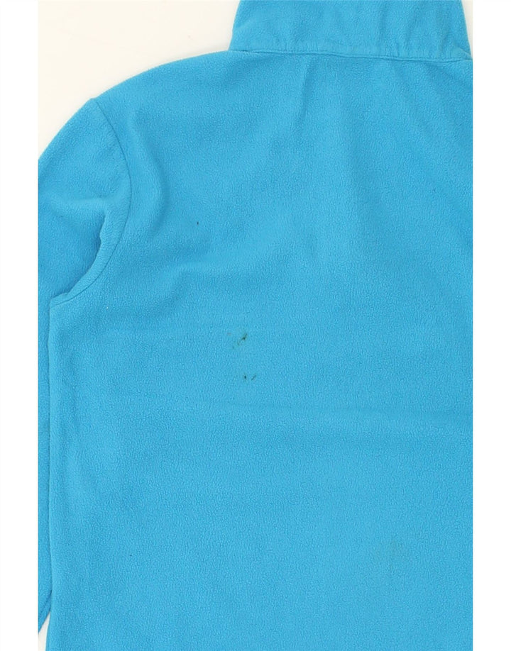 RIP CURL Girls Zip Neck Fleece Jumper 9-10 Years Blue Polyester Vintage Rip Curl and Second-Hand Rip Curl from Messina Hembry 