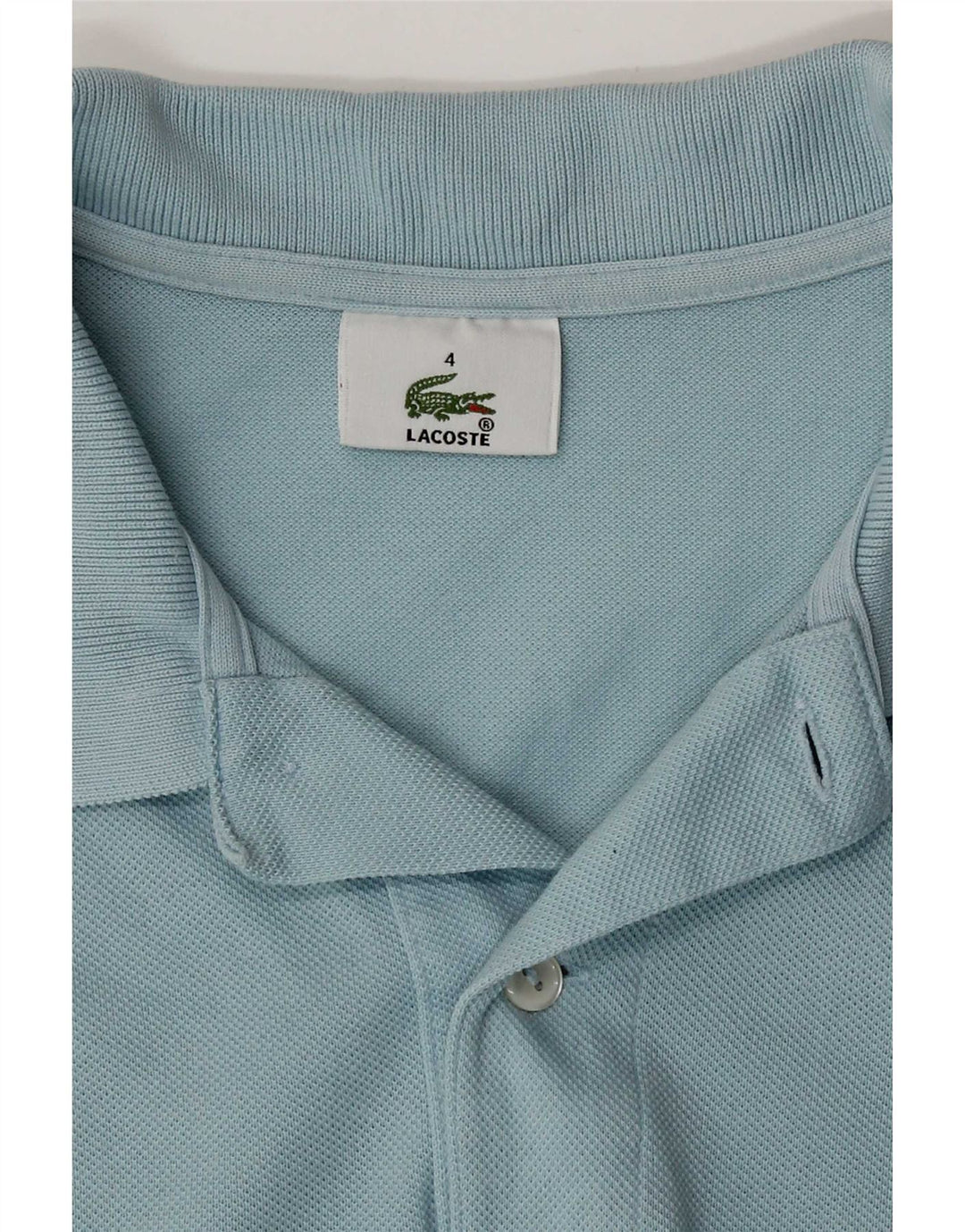 Lacoste Poloskjorte til mænd str. 4 Medium Blå Bomuld