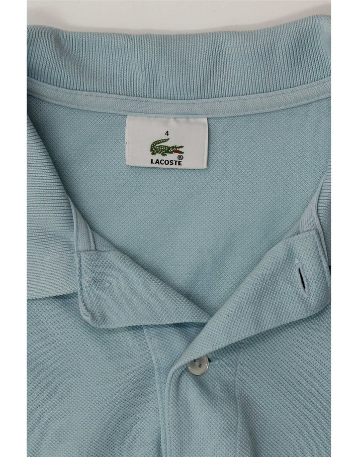 Lacoste Poloskjorte til mænd str. 4 Medium Blå Bomuld